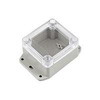 Hammond Manufacturing RP1025BFC Flanged Enclosure ABS WATERTIGHT CLEAR LID