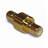 Amphenol RF 142244 RF Adapters - In Series SMB JACK TO JACK ADAPTER GOLD