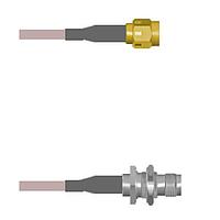 Amphenol Custom Cable Q-3B04F0005012i RF Cable Assemblies SMA-SP/TNC-SJB G316 12I