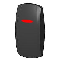 Carling Technologies VVGMC00-000 Actuators V-Series Rocker Only Black Contura V Rocker, with Red Lens