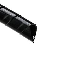 HellermannTyton 2N0M Spiral Wraps Spiralwrap Protective Sheathing, 0.25" Diameter, PA6, Black, 1000ft/roll