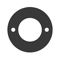 Amphenol Commercial Products FLA-2N-01BP Accessories FLA Panel Gasket EPDM Rubber, Black