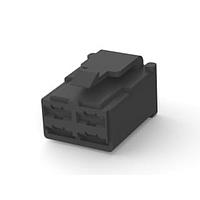 AMP Connectors - TE Connectivity 178004-2 Housing 250 DLOCK PLUG 4P BLACK