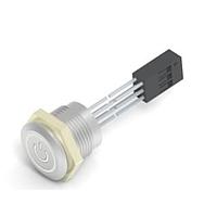 Alcoswitch - TE Connectivity 2342833-8 Pushbutton Switches AVC16M Flat S04 RGB RL 500mm/2x3