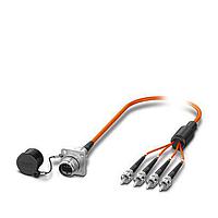 PHOENIX CONTACT 1087107 Fiber Optic Cable Assemblies FOC-17S4-ST:A4-GF01/2