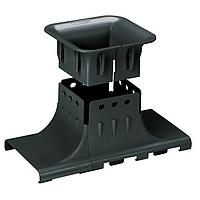 Panduit FRUPS4X4BL Fitting, Vertical Spill-Over Fitting, Up Spout, 4" x 4" (100mm x 100m