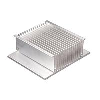 Wakefield Thermal 512-6U Top Mount High Fin Density Heat Sink, IGBTs, Relays, Non-Mill, 182.88x152.4mm