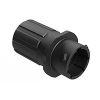 Amphenol SINE Systems RTS1BS12N8PHEC03R Receptacles Receptacle, Inline, 8 Position, Male, Shell Size 12, Silicone Seal and End Cap with Reduced Individual Wire Sealing