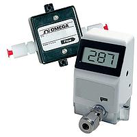 OMEGA FLR1005 Stainless Steel Low Flow Turbine Flow Meter w/Optional Display (1/4 in, Acetal Tube Fitting, 2 l/min)