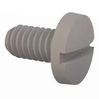 Essentra Components 010832B031 Machine Screw Binder Slotted Screw, #8-32 Thread, 5/16 in Lg