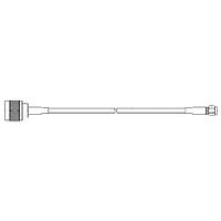 RF Solutions CBA-SMAMRP-NM1 RF Cable Assemblies N Type Male to SMA(M) Rev Pol (1000mm)