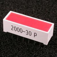 Kingbright DF3ID LED Light Bars Red 625nm 31mcd Diffused Light Bar