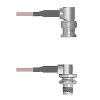 Amphenol Custom Cable Q-0D0480005084i RF Cable Assemblies BNC-RP/TNC-RJB G316 84I