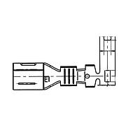 Yazaki 7116412402 Terminals TERM YESC FEM 6.3MM UNSLD