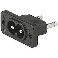 Schurter 6160.0023 Inlets 2576 APPLIANCE INLET 2.5A 70C