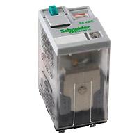 Schneider Electric Relays 782XBXM4L-120A Cube Ice Cube Relay DPDT 15A, Full Cover
