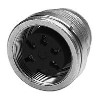 Amphenol Tuchel T 3653 009 Connectors 14 Pin female; Front Pnl Mnt