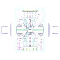 Qorvo CMD305C4-EVB RF Amplifier 6 - 14 GHz Driver Amplifier
