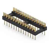 Mill-Max 160-10-428-00-001000 DIP / SIP Sockets 28P DIP SLOTTED HDR SOLDER TAIL