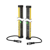 Banner Engineering SLC4P24-160P44 Safety Light Curtains SLC4 Type 4 Safety Light Curtain, Pair; Resolution: 24 mm; Response (Tr): 6.5 ms; Range: 0.1 to 2 m (4 in to 6.5 ft); Height: 160 mm (6.3 in); 300 mm (1 ft) 4-pin M12 Pigtail QD; Mounting Hardware Ordered Separately