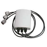 HUBER+SUHNER 1356.17.0078 MIMO WiFi Directional 5 GHz, 8 dBi, Spot-S Robust Outdoor, Vert.+ Dual-Slant +/-45 polarized; 3 x 3 MIMO, Pigtails-N (f)