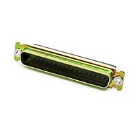 Cinch DCUF37P Micro-D D-Sub Connectors DSUB 37M CRIMP F GF ZINC