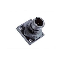 Amphenol LTW AD-02PMMP-LS7001 Standard Circular Connector Ceres, Mini Size, Plastic, 5A, 02 pins, Male Connector, Male Contact, Square, 2 Points Lock, PCB 180, Receptacle, IP67