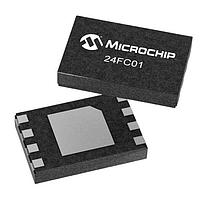 Microchip Technology 24FC01T-E/Q4B EEPROM 1Kb I2C , 1MHz 1.7-5.5V, 8-UDFN