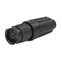 CONXALL W8280-5SG-P-528 Connectors 5#20 F Long Backshell .28 Grommet Size