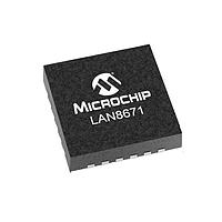 Microchip Technology LAN8671C2-E/U3B Ethernet PHYs 10BASE-T1S PHY with RMII