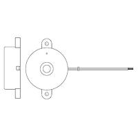 Mallory Sonalert PK-35H29W-24VQ Piezoelectric CONSTANT, 1.5-30VDC