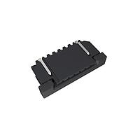 Amphenol FCI SFW6R-6STE1LF Board Mount 1.00mm Flex Connector, SFW-R series, 6 Position, Top side Contact, Side Entry Surface Mount ZIF CIC Connector, Lead Free.