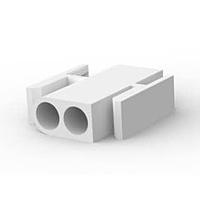 AMP Connectors - TE Connectivity 1-350344-0 Plug Housings 2P PLUG HSP .14 NATL