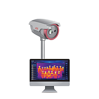 CEM AI-2021C Automatic Infrared Thermal Imaging Temperature Measurement Warning System (IR 80x80, 20~50°C)