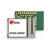 u-blox NINA-B302-00B Bluetooth Modules nRF52840, metal antenna, low power crystal, open CPU