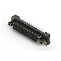 EDAC 628-025-324-213 D-Sub Connectors - Standard Density Vertical Plastic Body D-Sub Connector