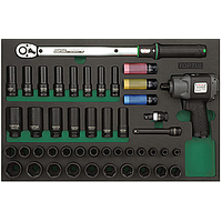 TOPTUL GVD4602 Bolt gun kit, torque lever, hexagon 1/2 "