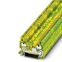 PHOENIX CONTACT 3208139 Ground Modular Terminal Block PT 1,5/S-PE