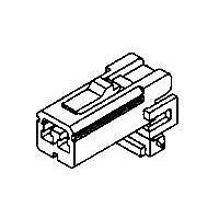 AMP Connectors - TE Connectivity 174463-6 Housings 070 MLC PLUG HSG 2P GRAY