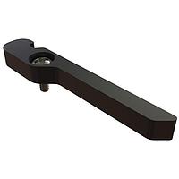 Wakefield Thermal 452E-150VRB-J Ejectors Ejector, 1.5" L, for 3U, 7075-T6 Aluminum, Right Hand, Black Anodize, Injection