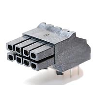 Molex 44764-0801 Receptacle R.A. RECPT 8P tin w/friction pegs