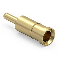 Mill-Max 9324-0-15-15-23-27-04-0 Tail Pin RECPT. GOLD/NICKEL .106 IN. PRESSFIT