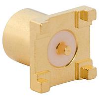 Amphenol RF 252117-75 PCB Connectors MCX ST PCB RECPT 75 OHM GOLD SMT
