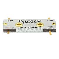 Fairview FMCP1055 Drop-In 90 Degree Hybrid Coupler From 2 GHz to 4 GHz Rated To 100 Watts