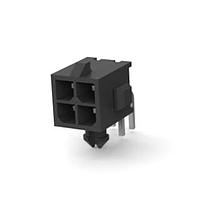 AMP Connectors - TE Connectivity 3-794618-4 Headers HDR R/A 4 POS TIN DUAL