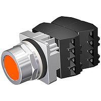 SIEMENS 52PM8A8D Flush PUSHBUTTON,MOM,ORG,FLUSH,2POS,4NO-4NC