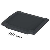 BOPLA 20201324 Covers COVER, FRONT, BOCARD, 299 X 203 X 19MM, MEM, SURFACE, ABS, GRAPHITE GRAY, BCD 200 OT-F-7024