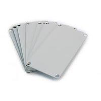 Hammond Manufacturing 1455NAL-10 Panel, End Alum EndPlate/Pack10 Clear, for 1455N1201