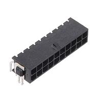 AMP Connectors - TE Connectivity 5-794677-0 Headers 20POS MICRO MNL ASSY R/A,THRU