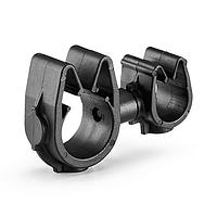 HellermannTyton 156-02327 MOC Clip to MOC Clip MOC Clip to MOC Clip, 9 mm, 12 mm, PA66HIRHSUV, Black, 2000/ctn